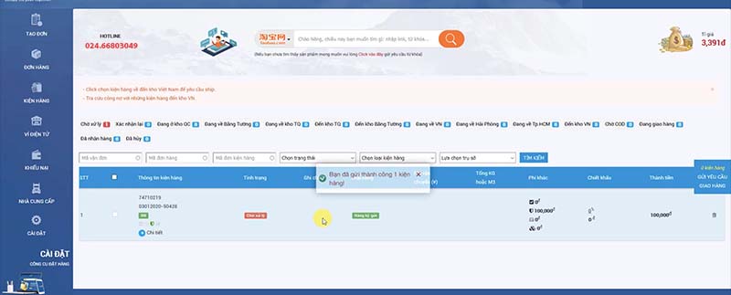 Quy trình kiểm đếm